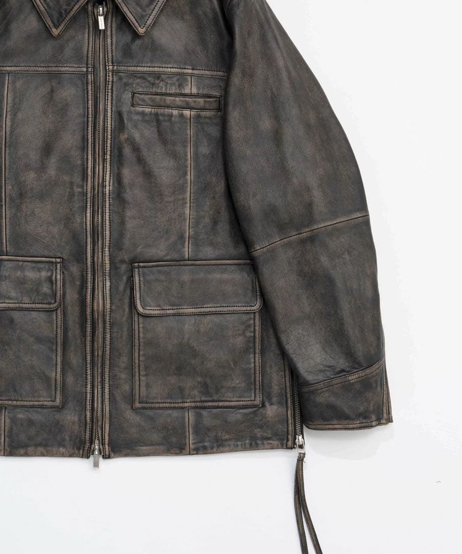 【美品】MAISON SPECIALレザー ジャケット