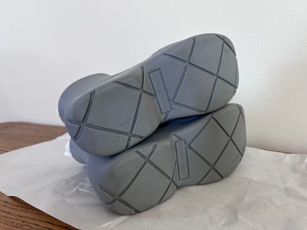 【美品】BOTTEGA VENETA パドル ショートブーツ　37