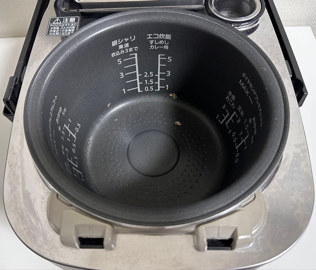 Panasonic パナソニック SR-VSX101 ブラック 炊飯器 5.5合