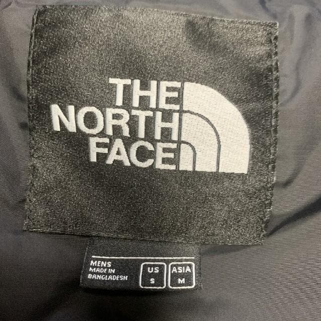 極美品【M】ザノースフェイス ヌプシ ホワイト ダウンジャケット