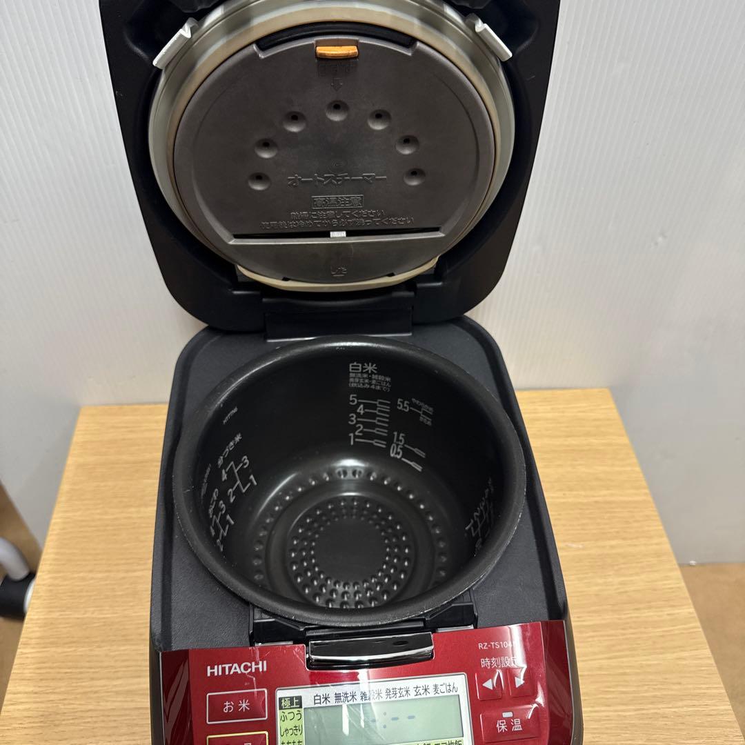 日立圧力&スチームジャー炊飯器RZ-TS104M 2022年製