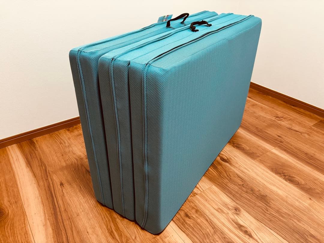 マニフレックス　メッシュウイング　シングル　ミッドブルー　マットレス