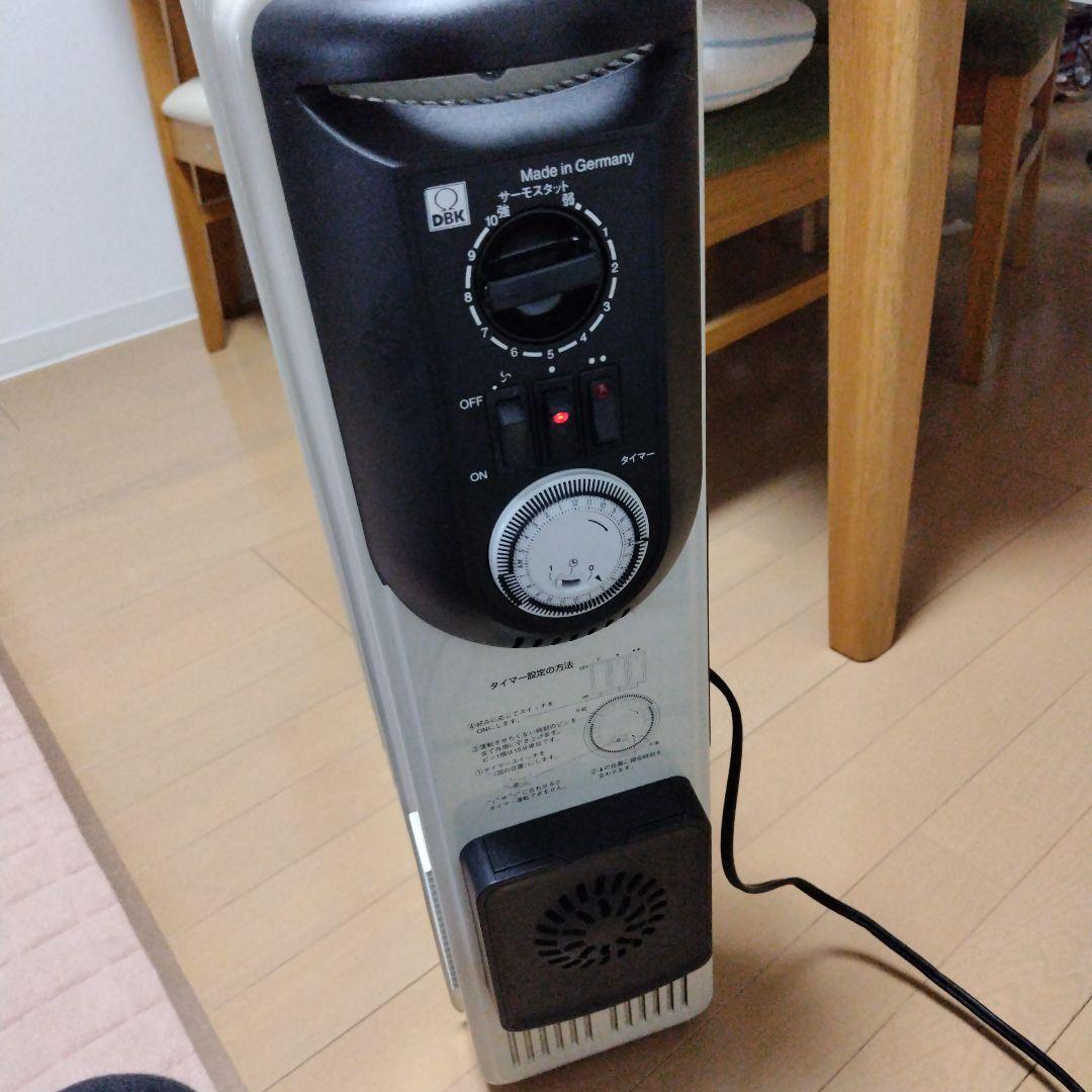 値下　DBK オイルヒーター セラミックファン付