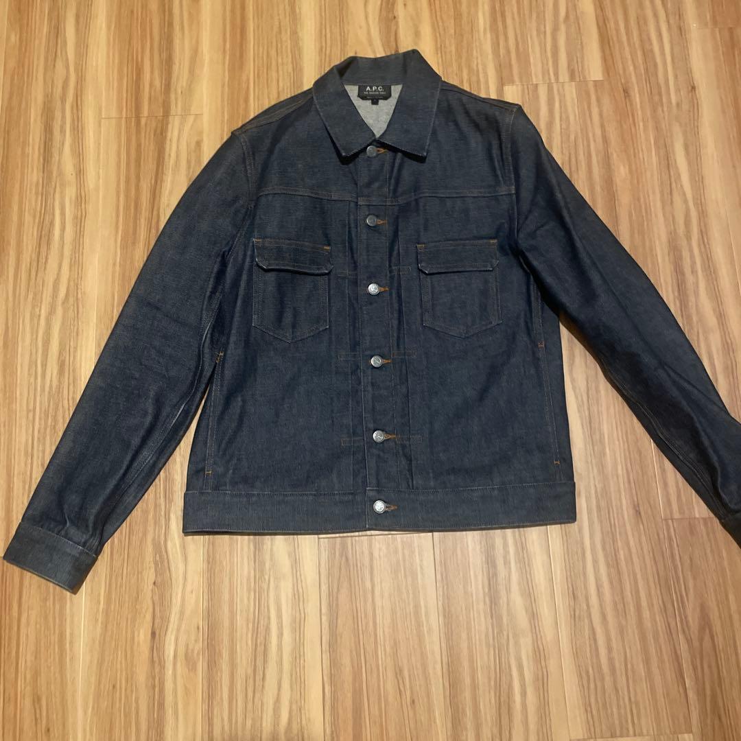 年始値下げ！A.P.C. リジットデニムワークジャケット アーペーセー