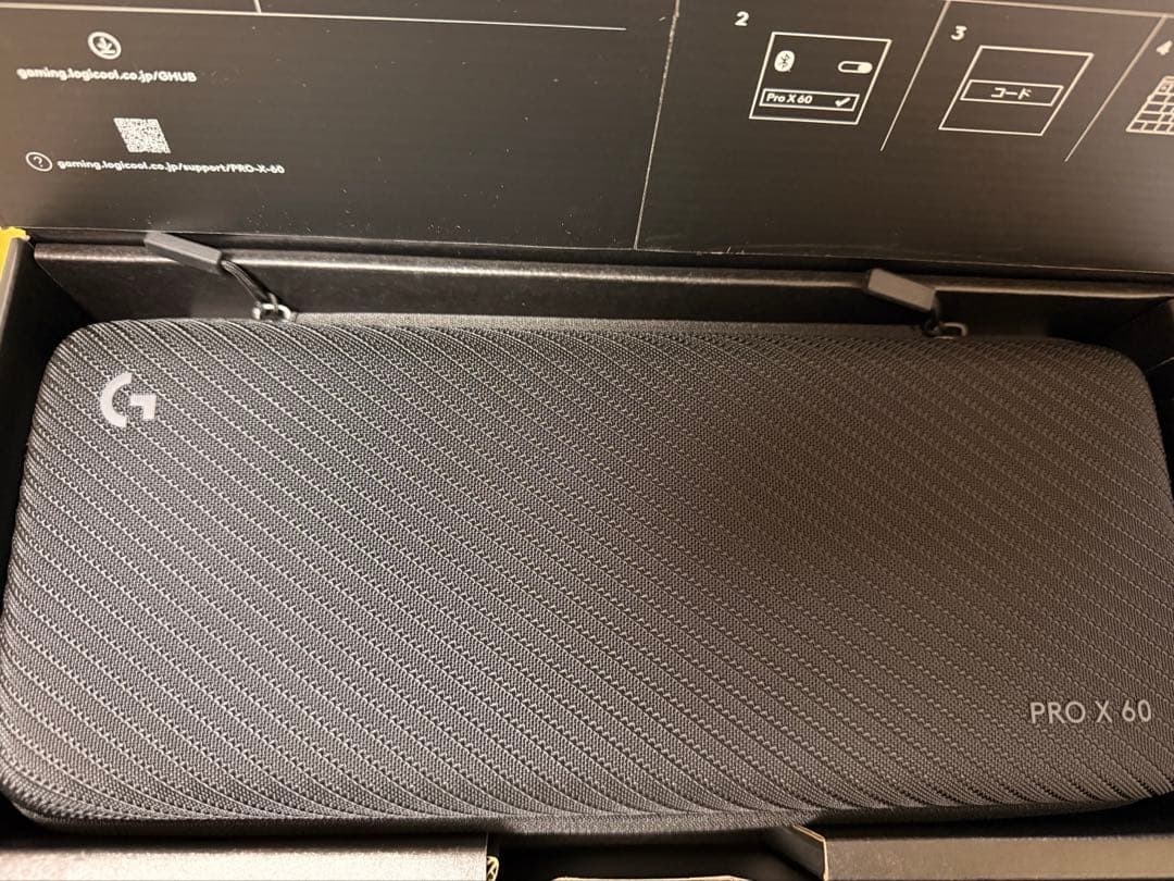 キーボード logicool PRO X 60 LIGHTSPEED