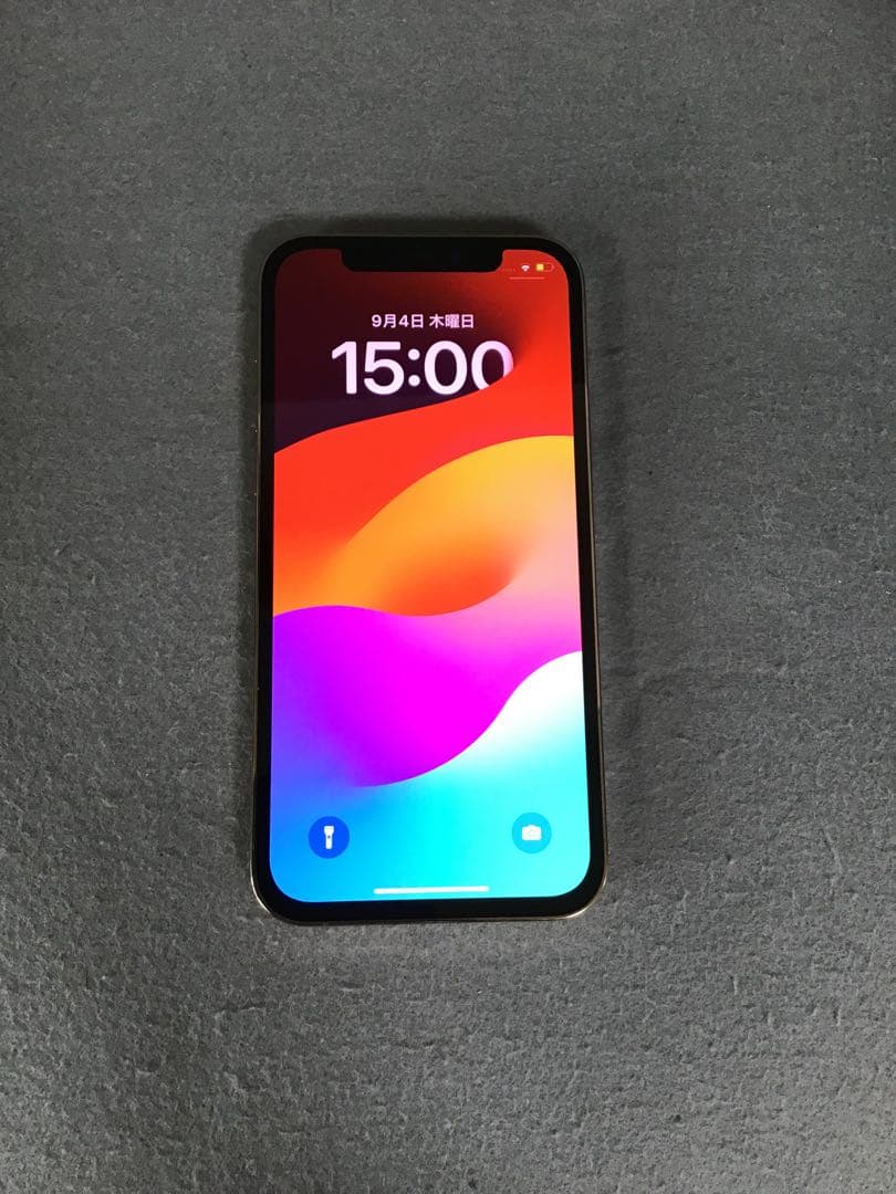 美品 国内版 SIMフリー iPhone12 Pro 128GB ゴールド色