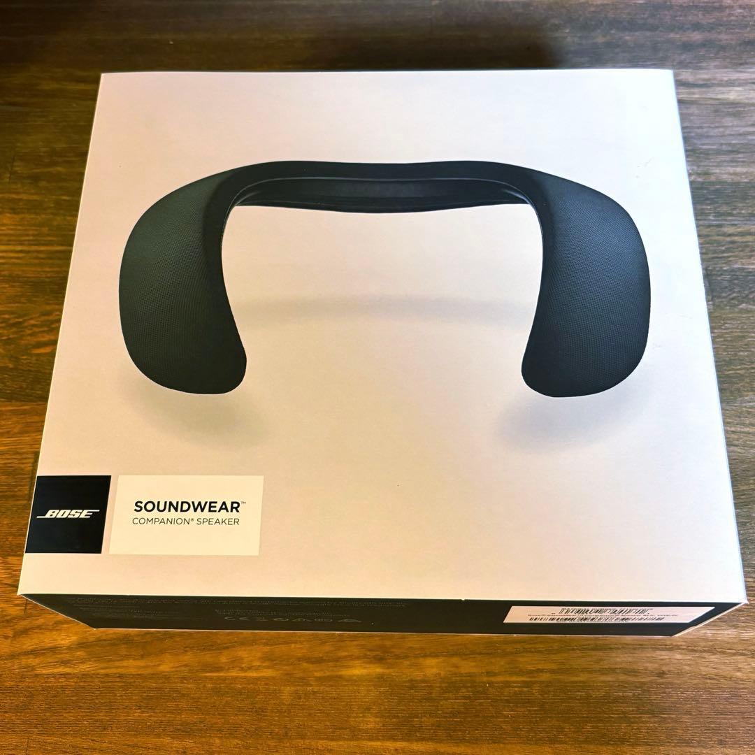 Bose SOUNDWEAR ネックスピーカー ブラック