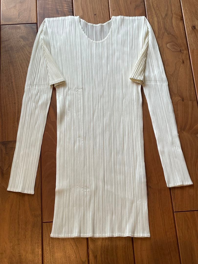 イッセイミヤケ プリーツプリーズ　長袖トップス　サイズ3_16