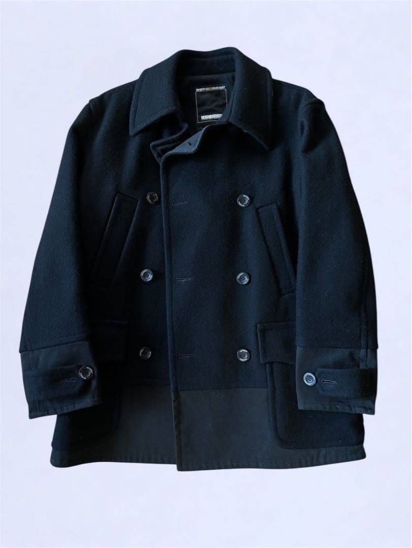 NEIGHBORHOOD ブラック ピーコート Mサイズ