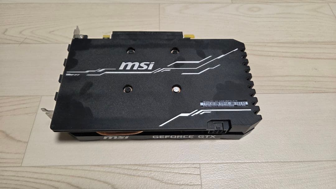 【不具合あり】MSI GTX 1660 Super OC Edition