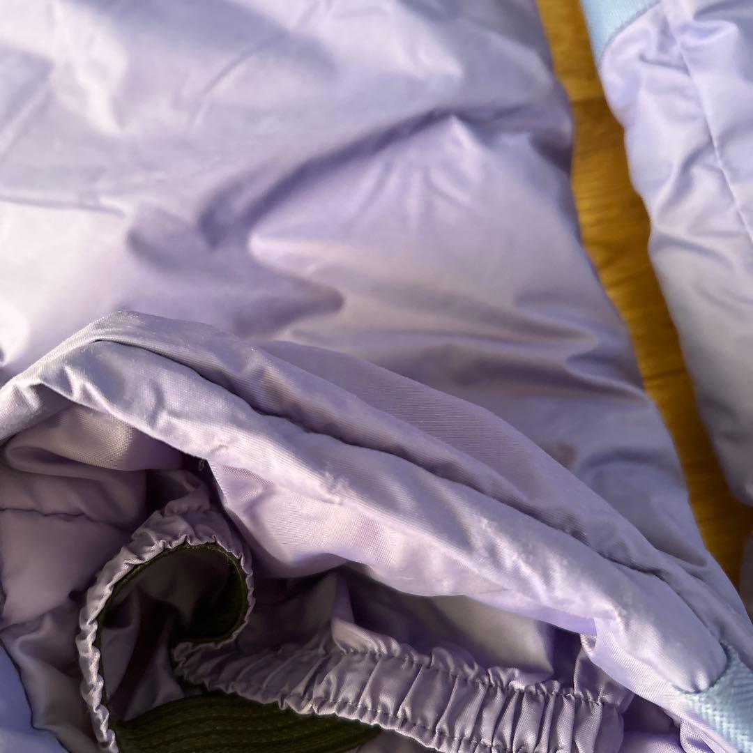 美品コロンビア子ども用 スキーウェア フード付きジャケットとスノーパンツ