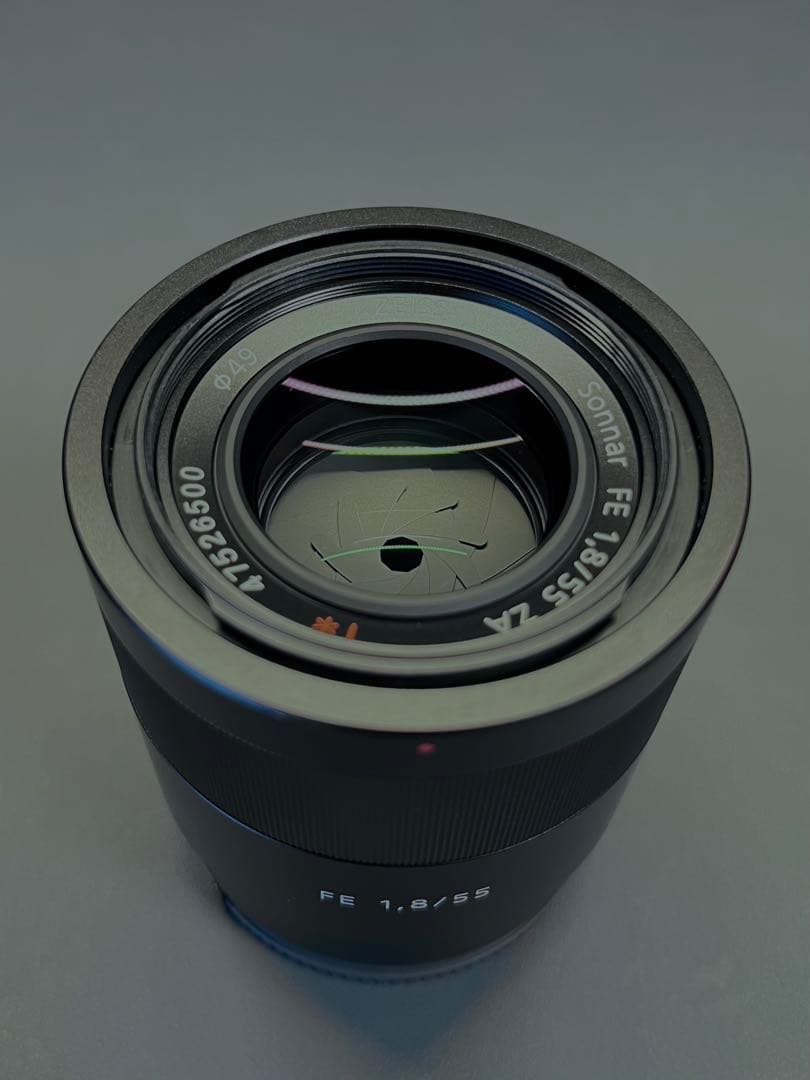 SONY SEL55F18Z（55mm F1.8 ZA）