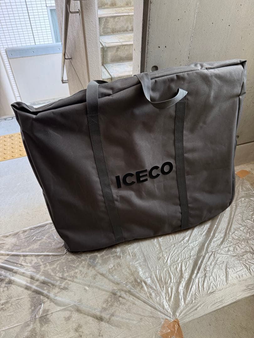【美品】ICECO 5段階リクライニング式 ローチェア（グレー）