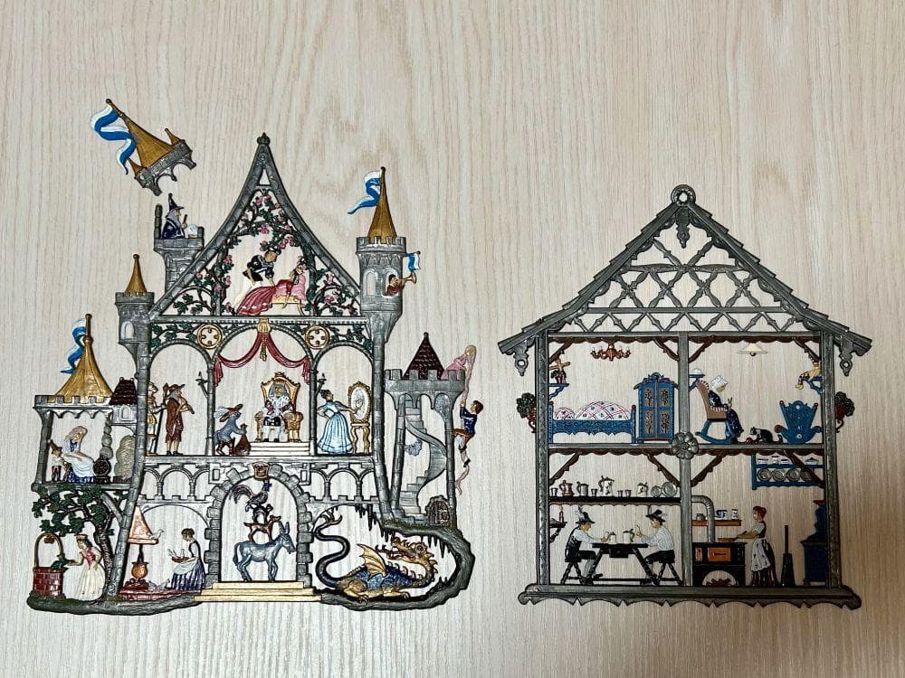 ヴィルヘルム シュヴァイツァー 童話 壁飾り Wilhelm Schweizer