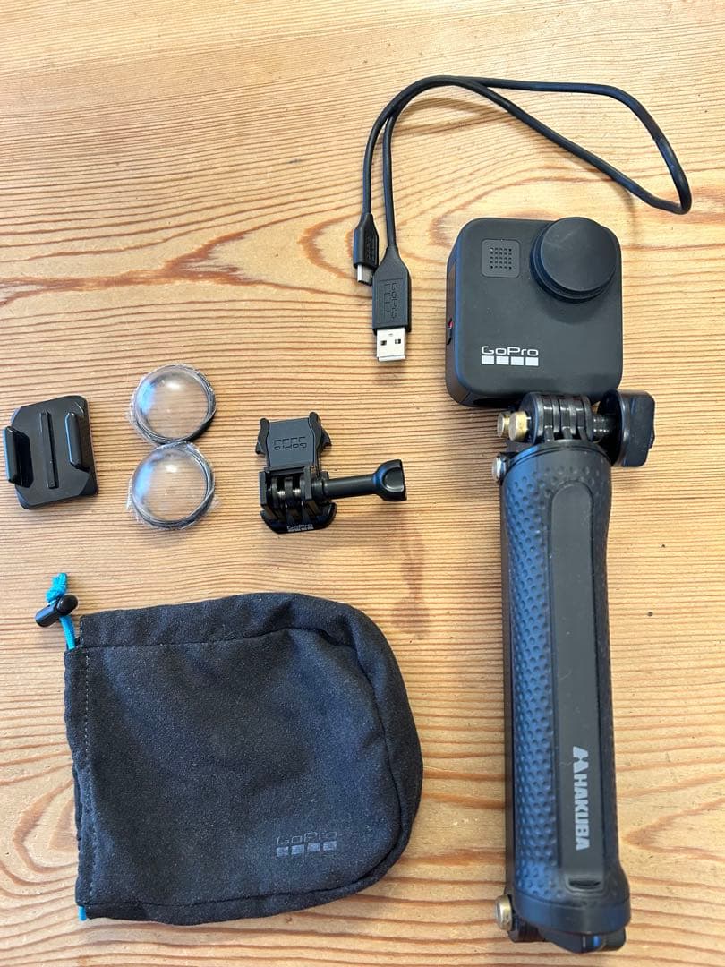 GoPro max 本体と付属品