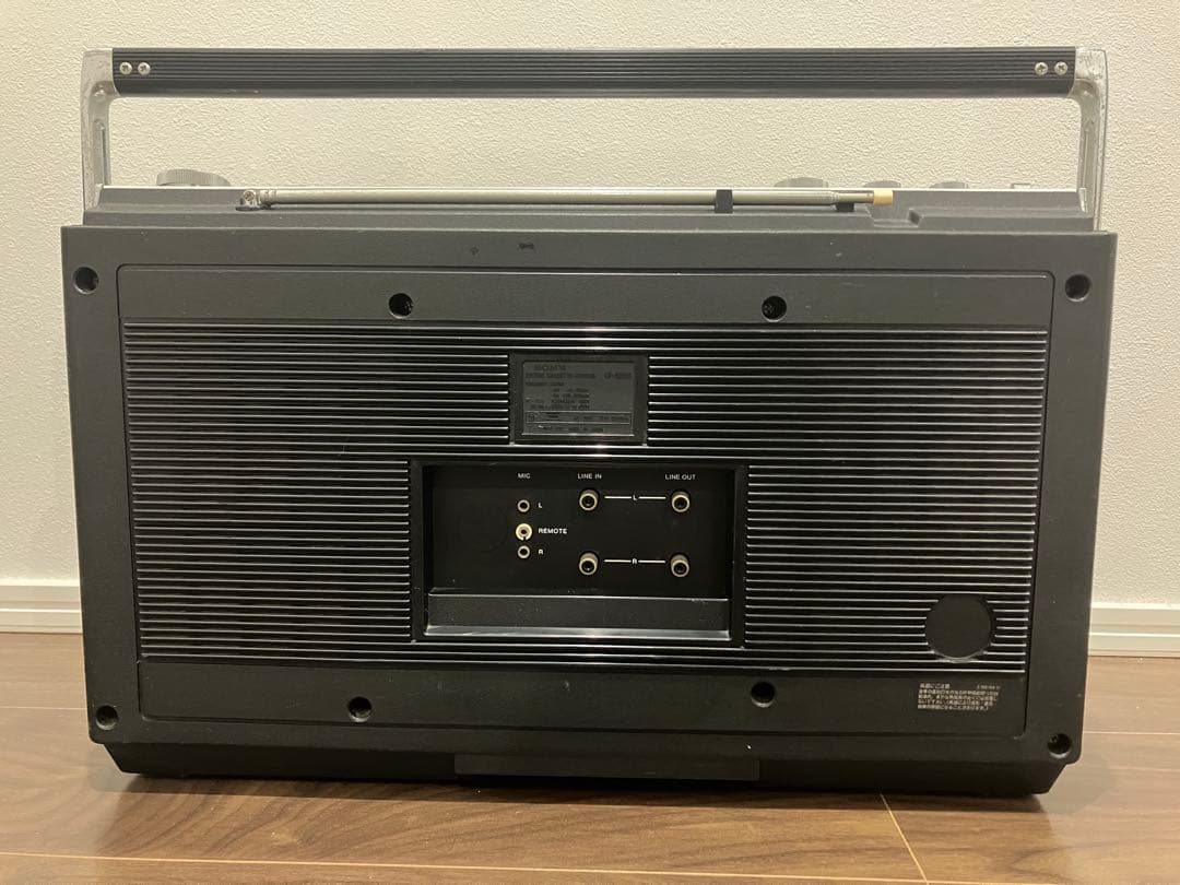 SONY CF-6500 ジルバップ　ラジカセ　オマケ付き