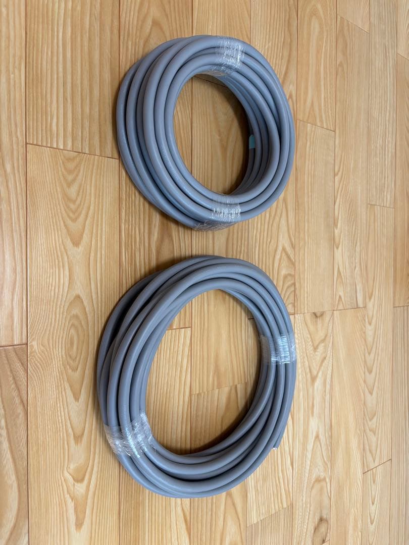 スピーカーケーブル 4S11G(グレー ) 9.5m✖️1 輪10.5m✖️1輪