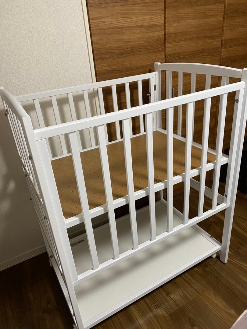 YAMASAKI コンパクトベッド　ツーオープン ハイタイプ　マットレス付