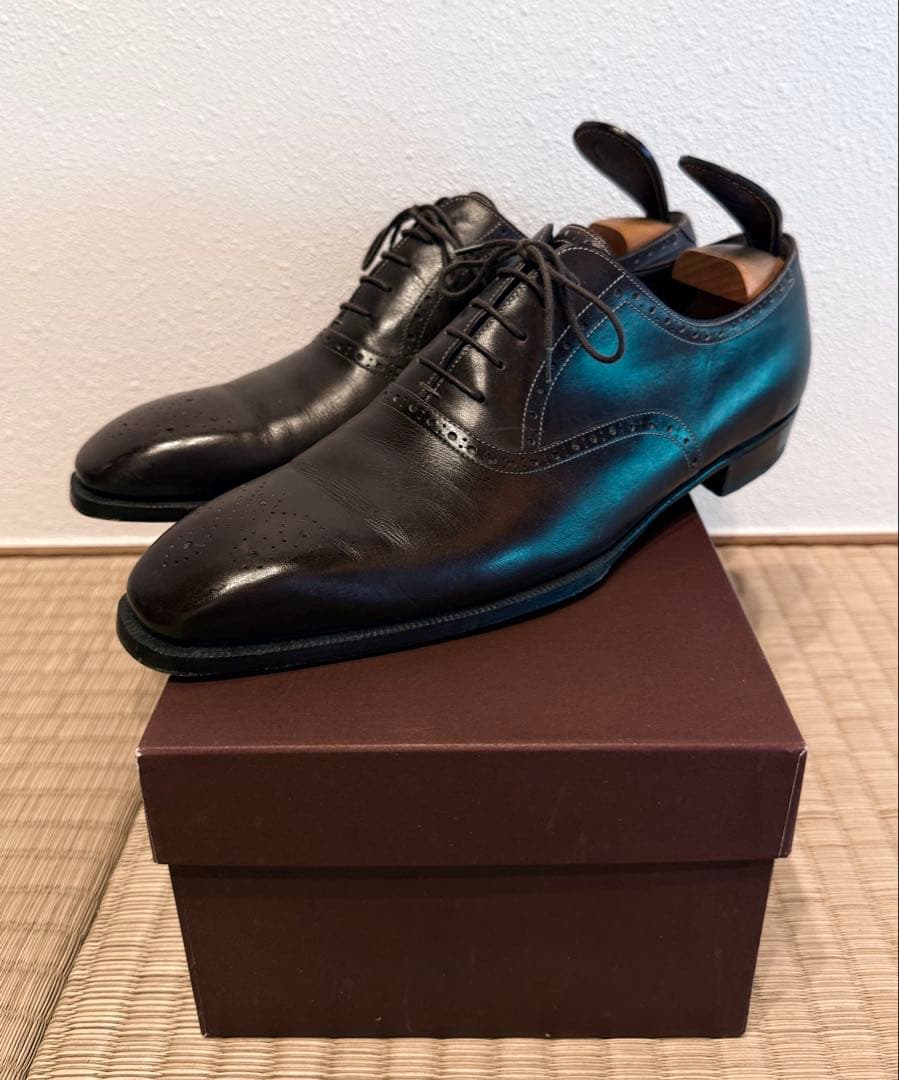 Enzo Bonafe 9.5 Dark Brown 付属品完備