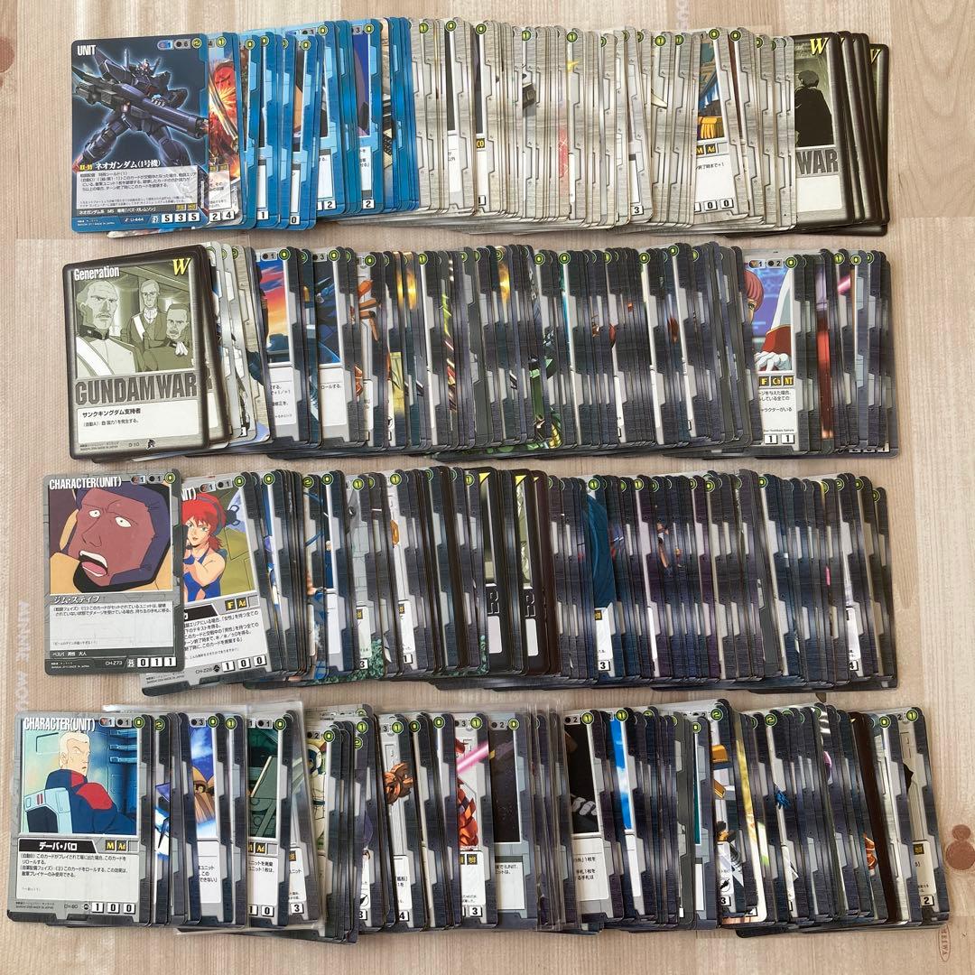 ガンダムウォー　トレーディングカード 3,400枚 まとめ売り