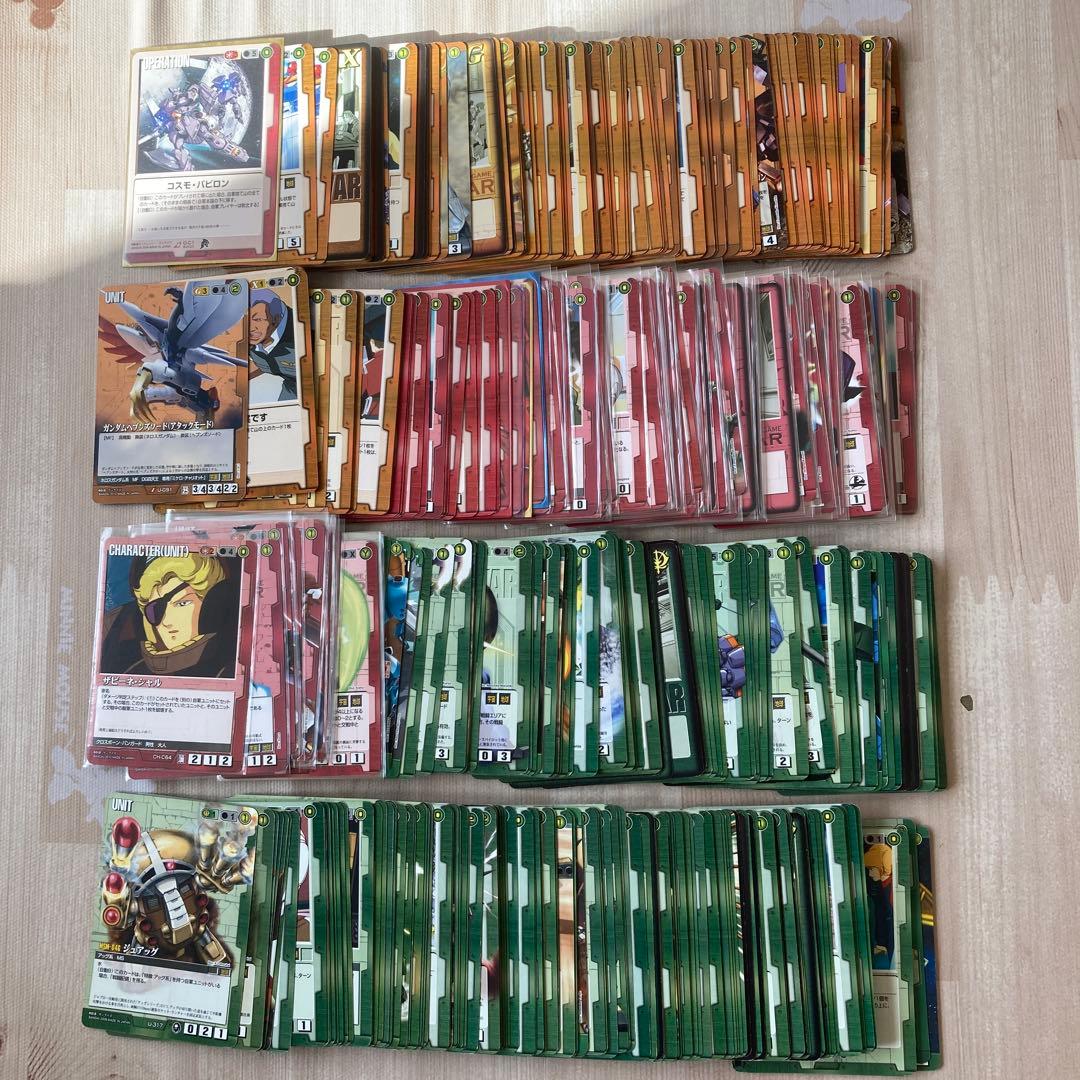 ガンダムウォー　トレーディングカード 3,400枚 まとめ売り