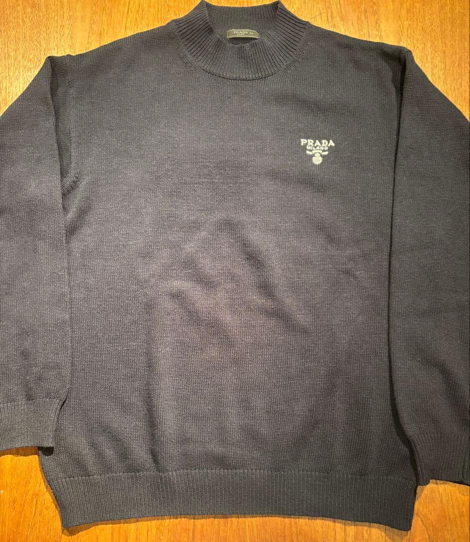【最安値】【早い者勝ち】PRADA プラダ ニット ロゴ セーター