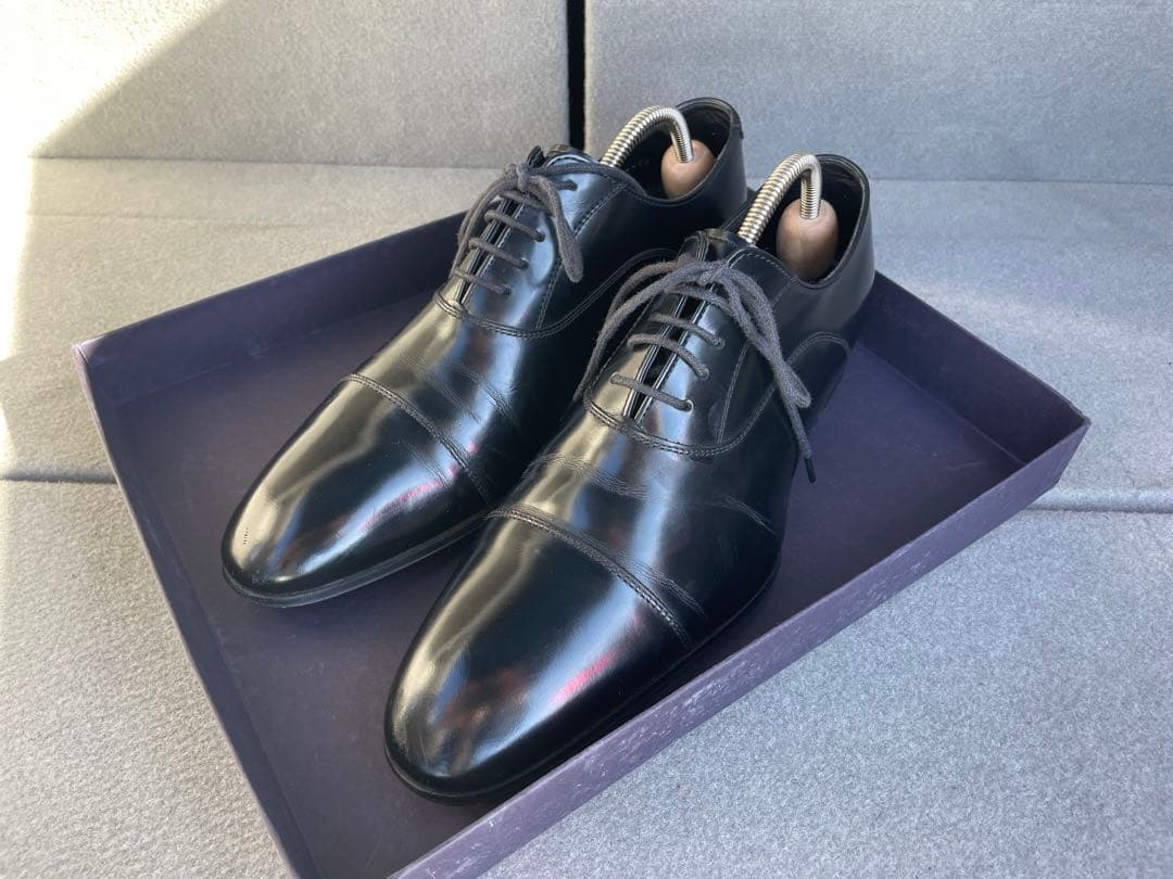 【美品】REGAL リーガル ストレートチップ ブラック 26cm ビジネス