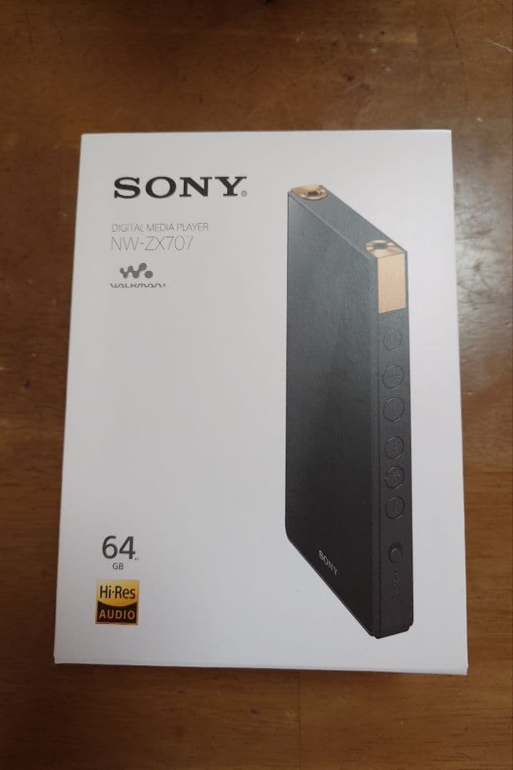 【新品未開封】 SONY NW-ZX707 デジタルオーディオプレーヤー