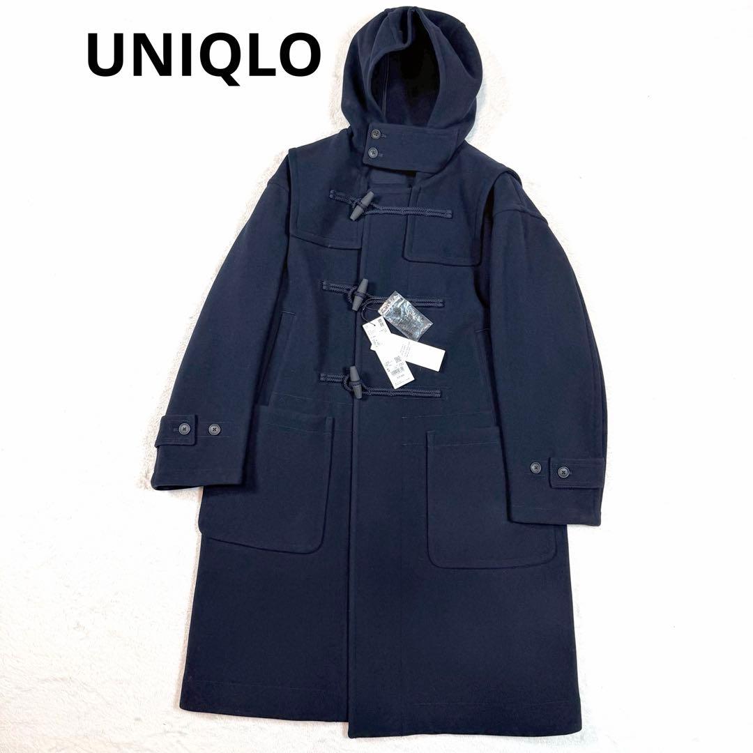 新品 ユニクロ ジルサンダー ウールオーバーサイズダッフルコート +J