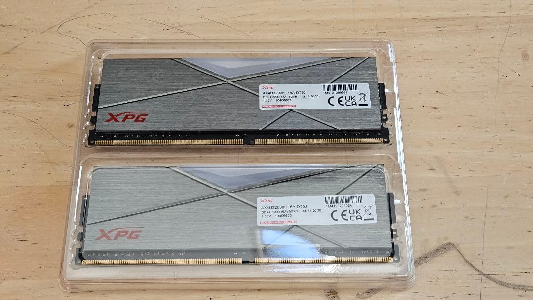 メモリー XPG SPECTRIX D50 16GB(8GBx2 DDR4 3200MHz