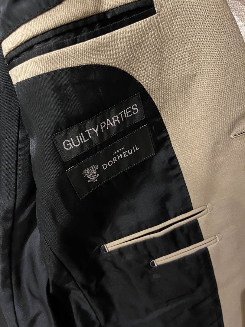 【値下げ　今日だけ】ワコマリア　23ss ドーメル　スーツセット　ベージュ