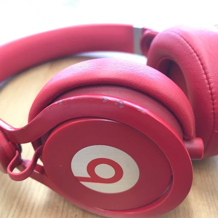 値下げ！beats mixr ヘッドホンオンイヤー型 レッド