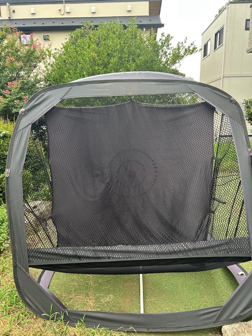 スポーニア ゴルフネットレギュラーサイズ シャンク対策ネット、2wayマット付き