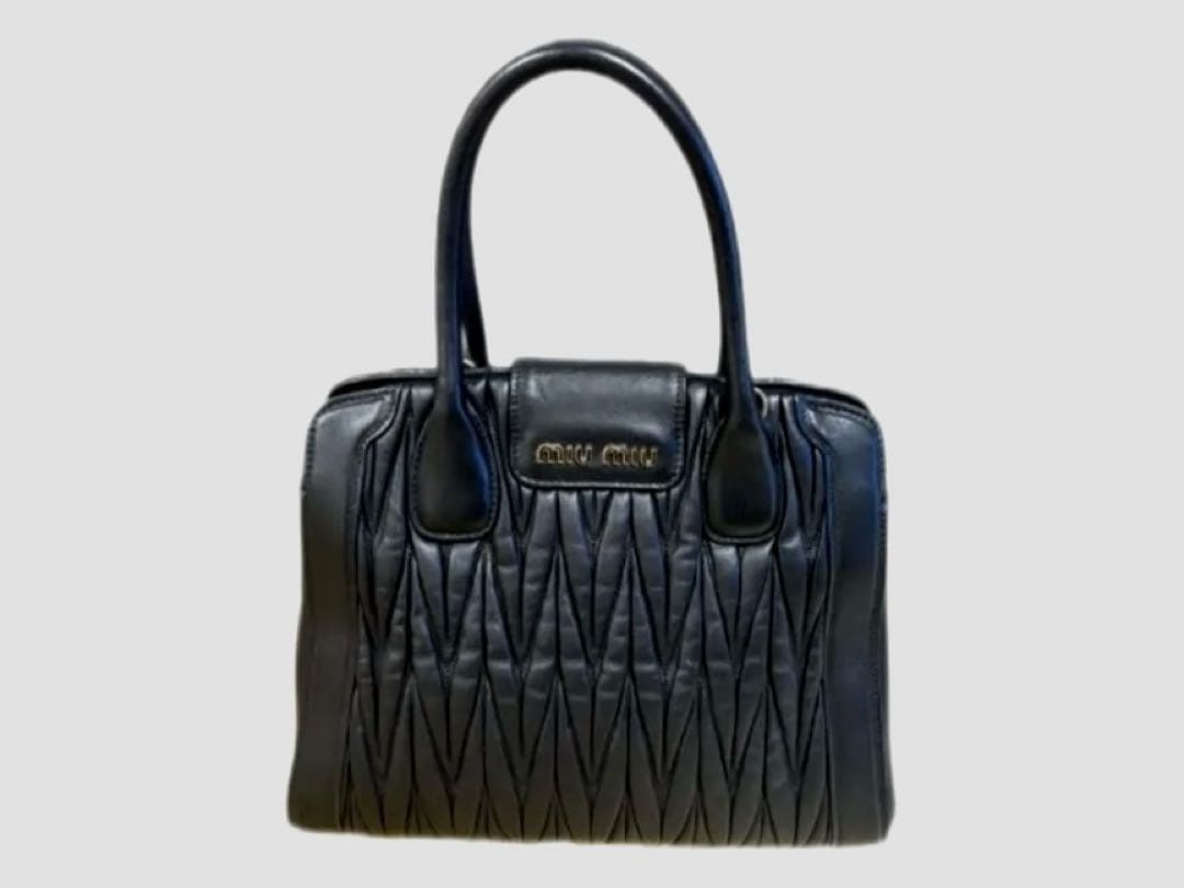 〈週末限定値下げ！〉MIU MIU マテラッセ 2WAY ギャランティカード付き