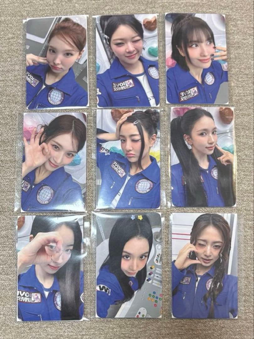 TWICE 10ve universe オンライントレカ　コンプセット