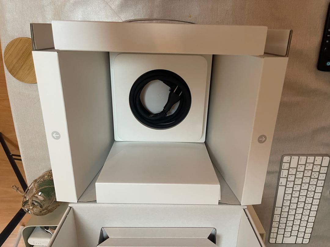 Macデスクトップ Mac Studio M1max + keyboard