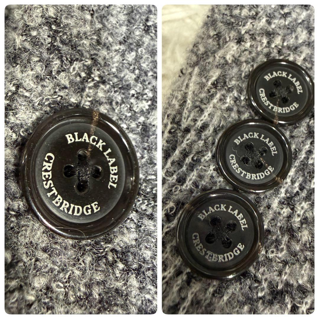 未使用級 ブラックレーベルクレストブリッジ CBチェック テーラードジャケット