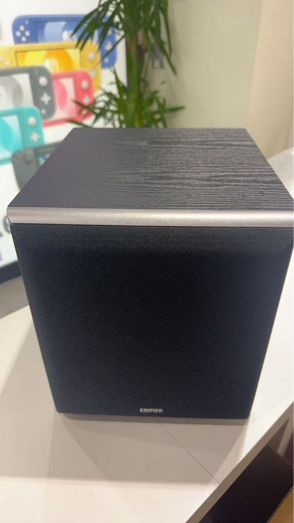 1143黒/Edifier T5 70W 8インチ サブウーファー、スピーカー用