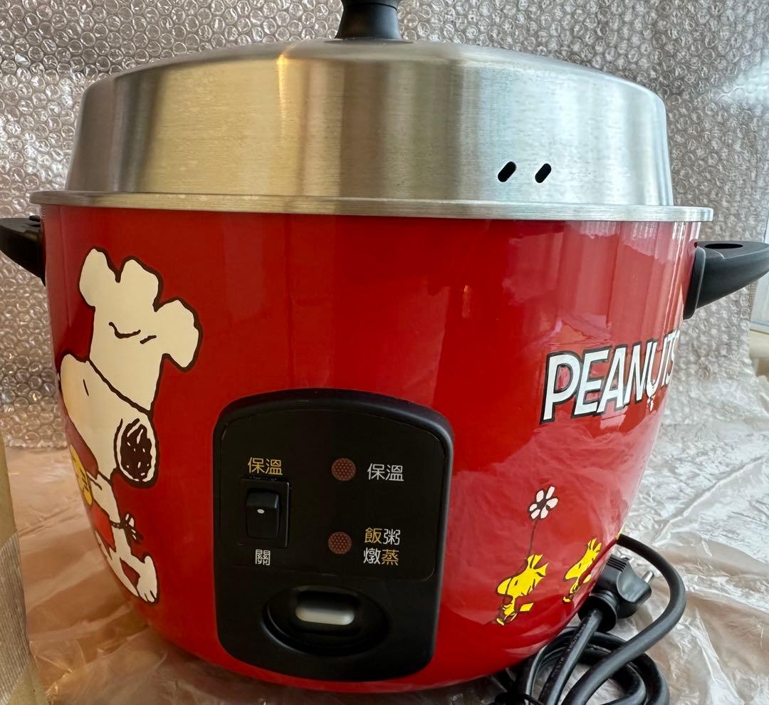 《値下げ》スヌーピー 炊飯器 赤（電鍋）