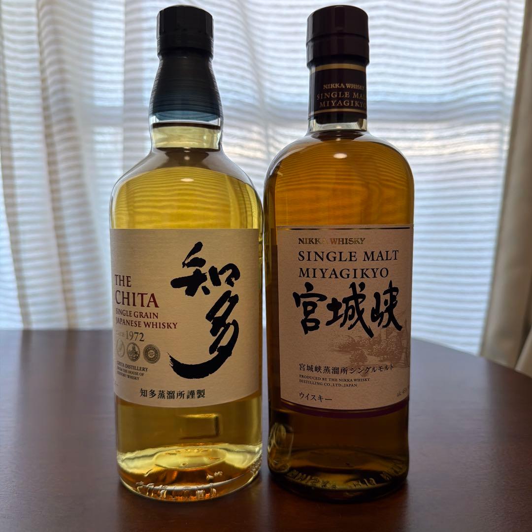 一*徹様 サントリー知多＆ニッカウイスキー宮城峡 700ml 2本セット