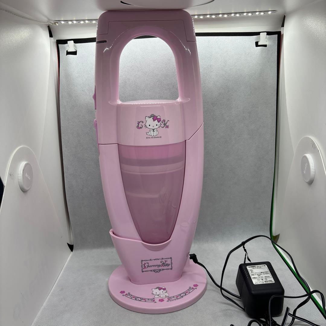 希少　サンリオ　チャーミーキティ　ハンディサイクロンクリーナー掃除機　2005年