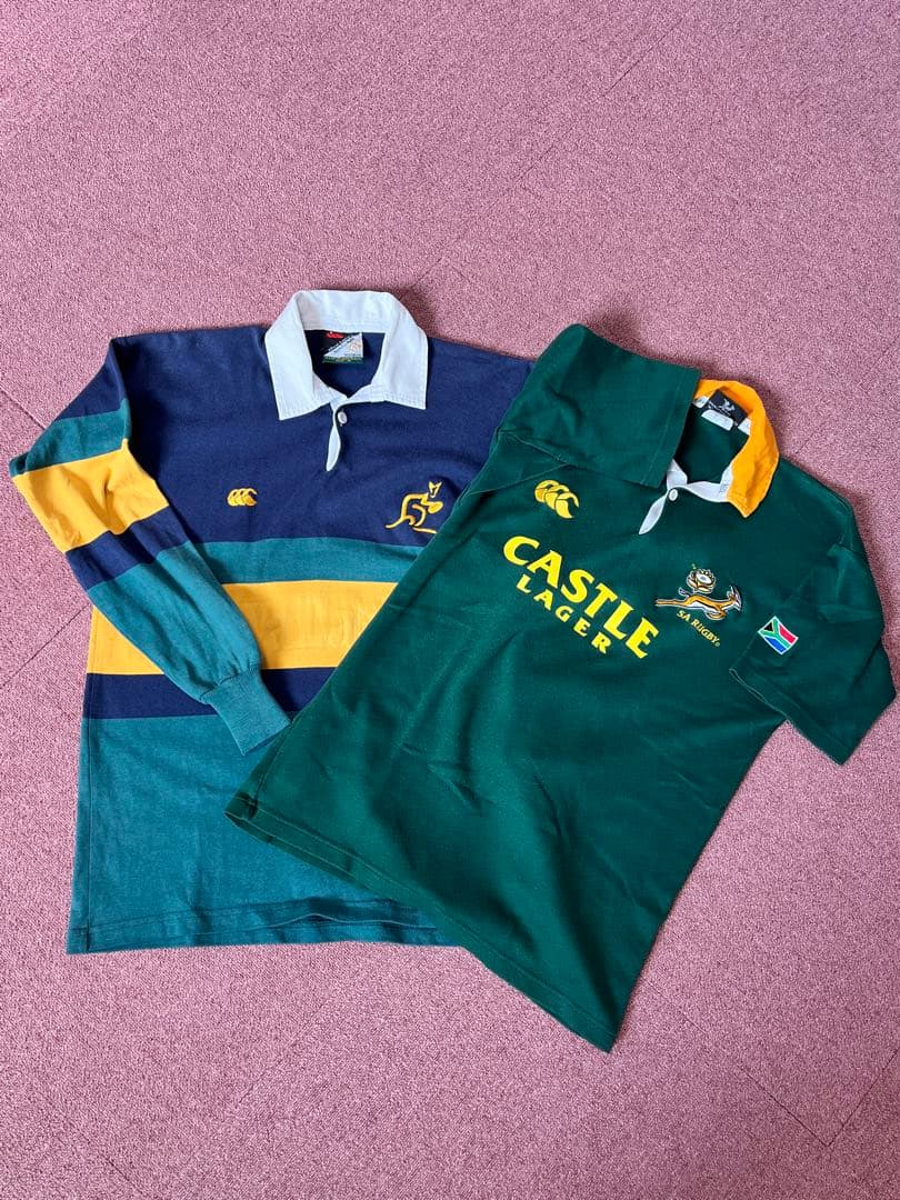 カンタベリー　スプリングボクス & ワラビーズ 2着セット ビンテージジャージ