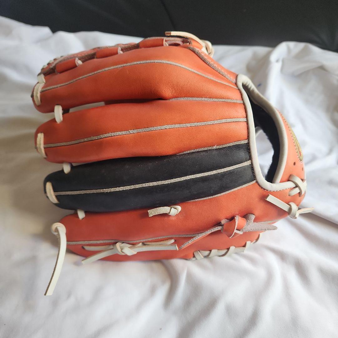 Rawlings 硬式野球グローブ ✨投手用オーダー✨オレンジ/ブラック