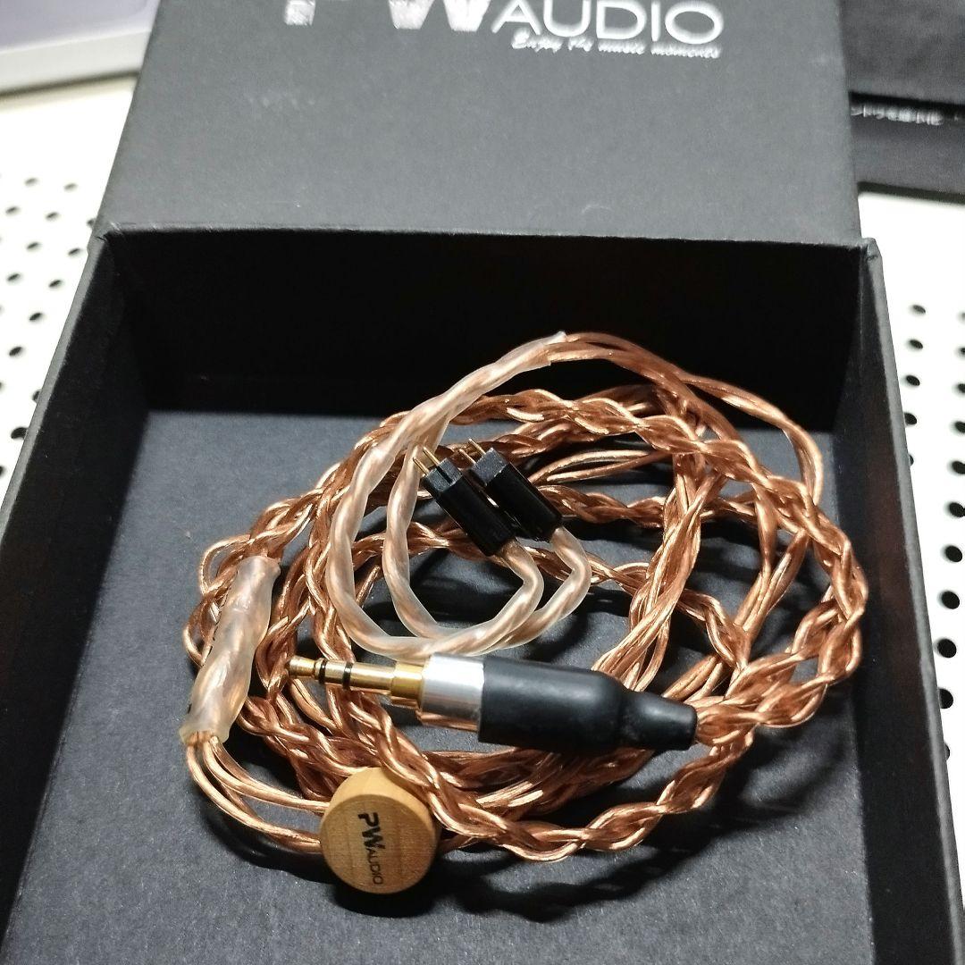 PW AUDIO No.5 JP CIEM 2pin 3.5mmイヤホンケーブル