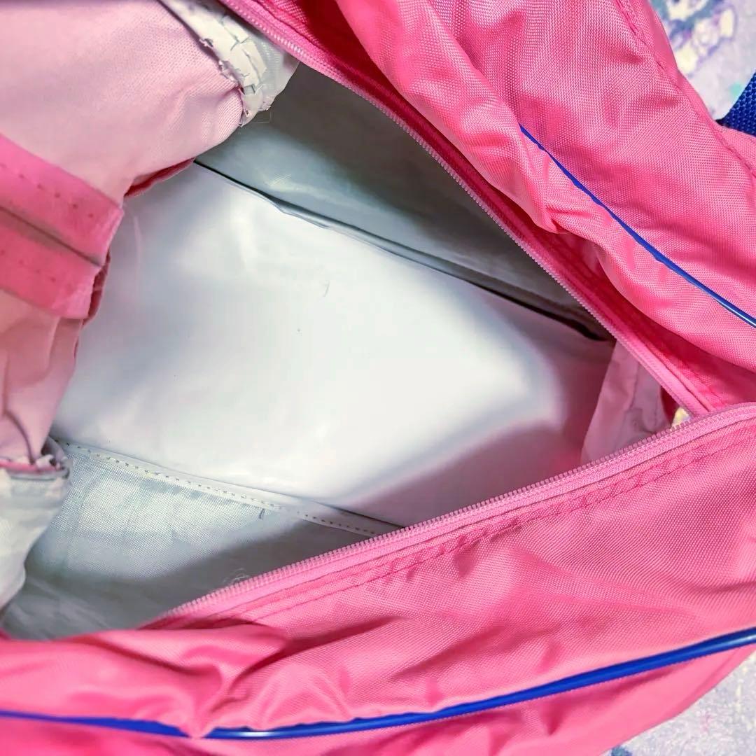 WORLD PEGASUS ピンク 旧ワッペ スクールバッグ スクバ