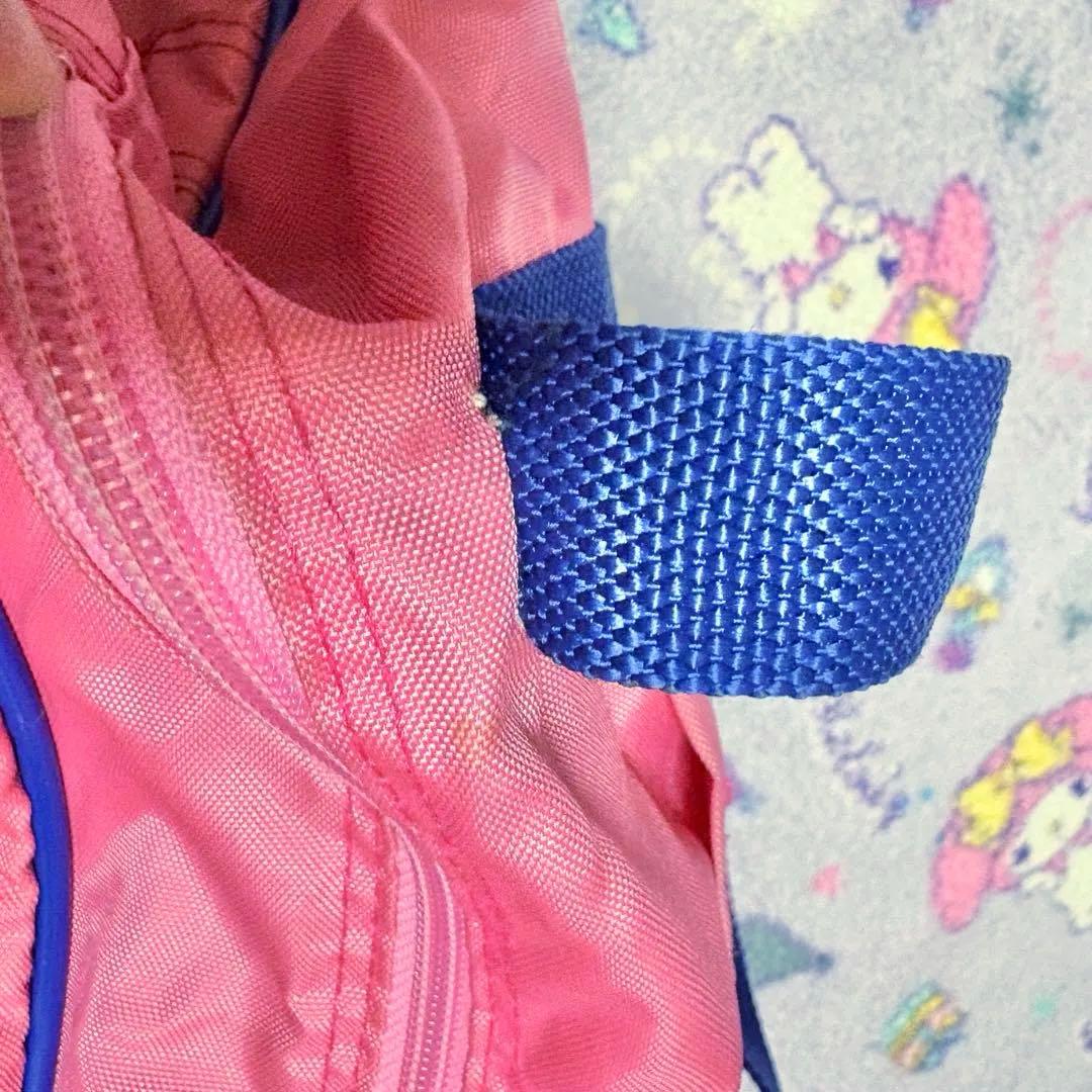 WORLD PEGASUS ピンク 旧ワッペ スクールバッグ スクバ