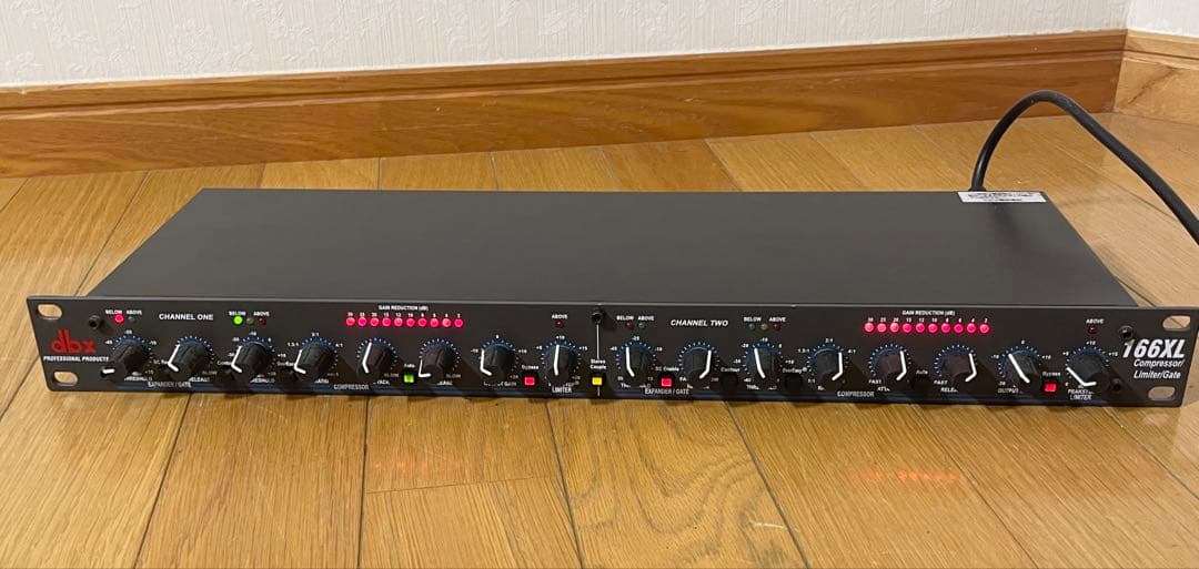 【動作確認済み/２週間保証】dbx 166XL 2chコンプレッサー リミッター