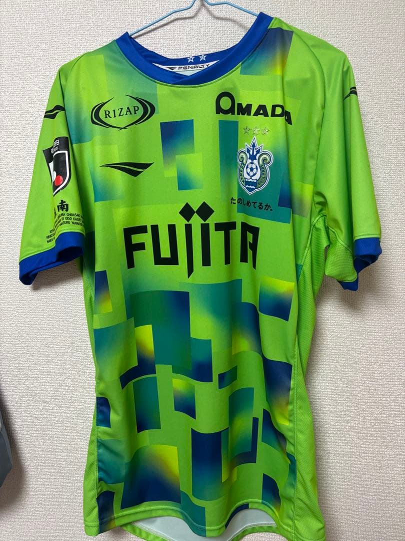 湘南ベルマーレユニフォーム　福田翔生　ＮＯ.19 xoサイズ