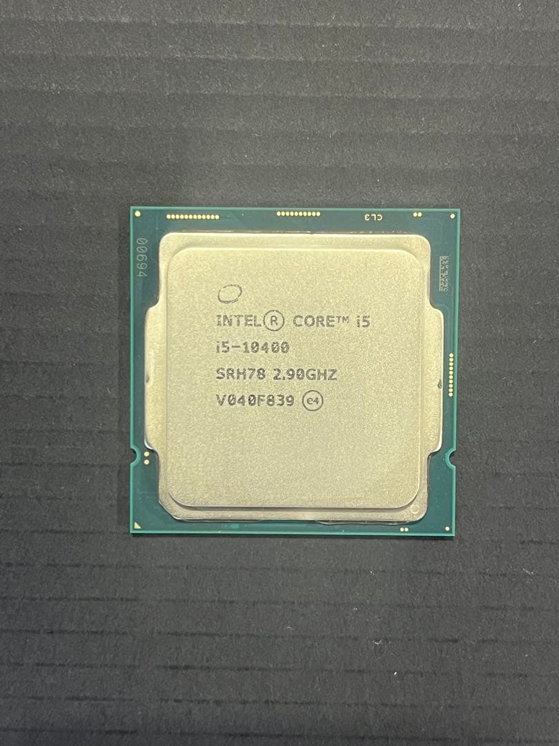 CPU Intel Core i5-10400 CPU 2.90GHz