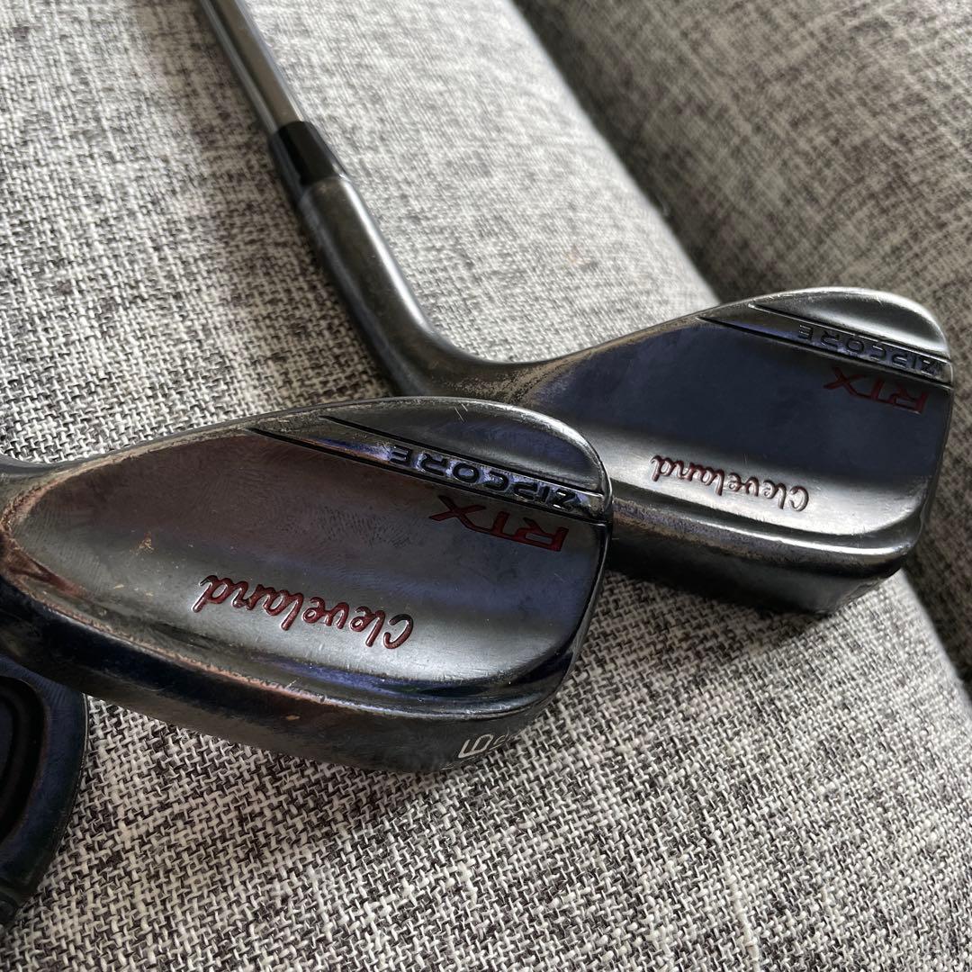 (*)様 Srixon Z 745 ブラックアイアン6本　Cleveland 5